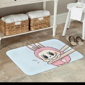 Labubu Cute Pink Floor Mat New 50'"x 80"